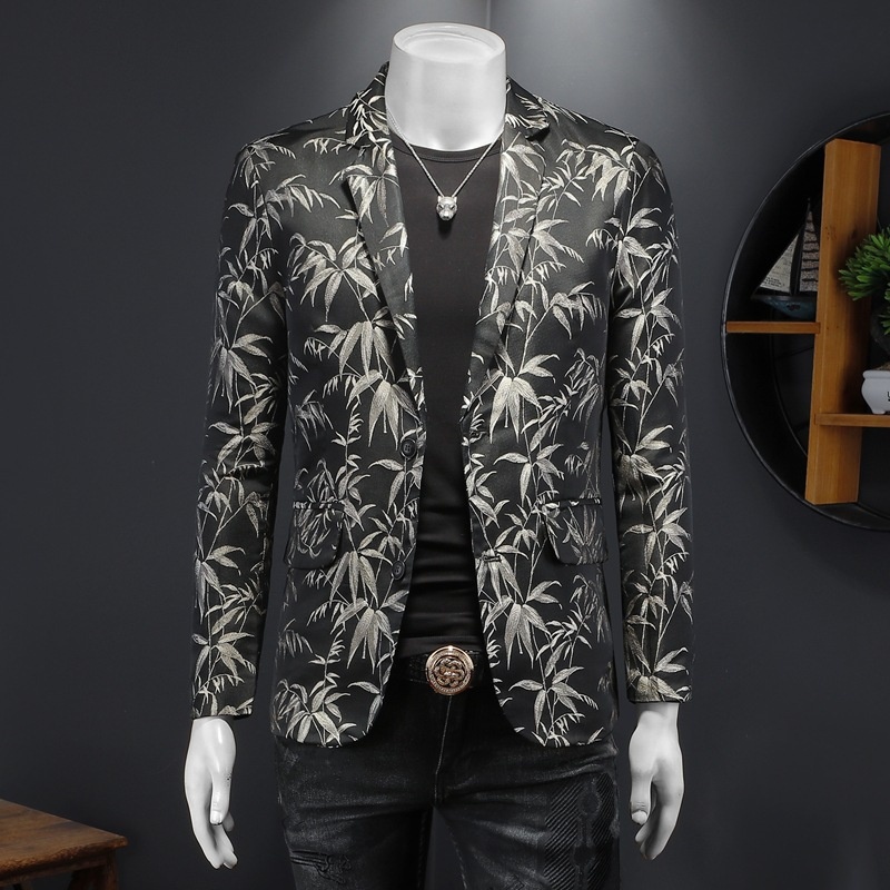 QFV507045555501<2 QFV507045555501<2 Europe Station 2025 Uomo Autunno Nuovo Casual Jacquard Piccolo Abito Uomo 7510 - Disponibilità a Lungo Termine_voghion.com