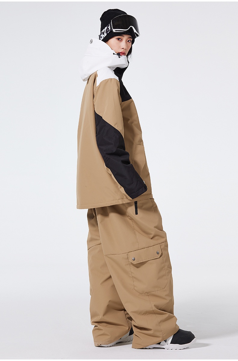 001 Zestaw dla par, męski, damski, zimowy, wodoodporny, ciepły, snowboardowy i narciarski, styl transgraniczny_voghion.com
