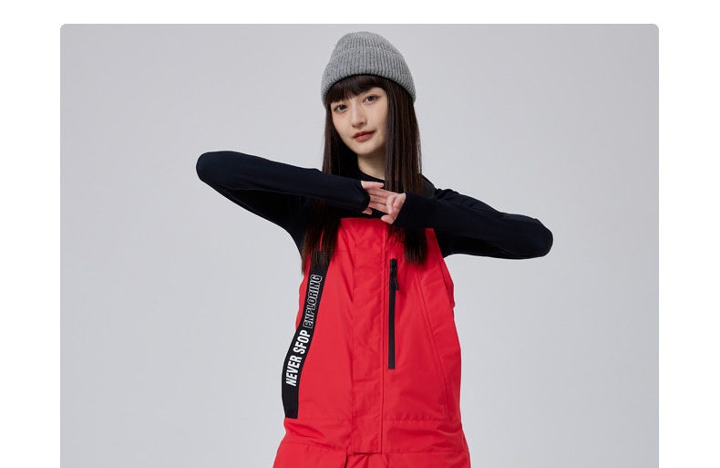 Salopette tendance 001 pour femme, pantalon de snowboard et de ski pour homme, coupe-vent, imperméable, chaud et respirant, idéal pour les activités de plein air._voghion.com