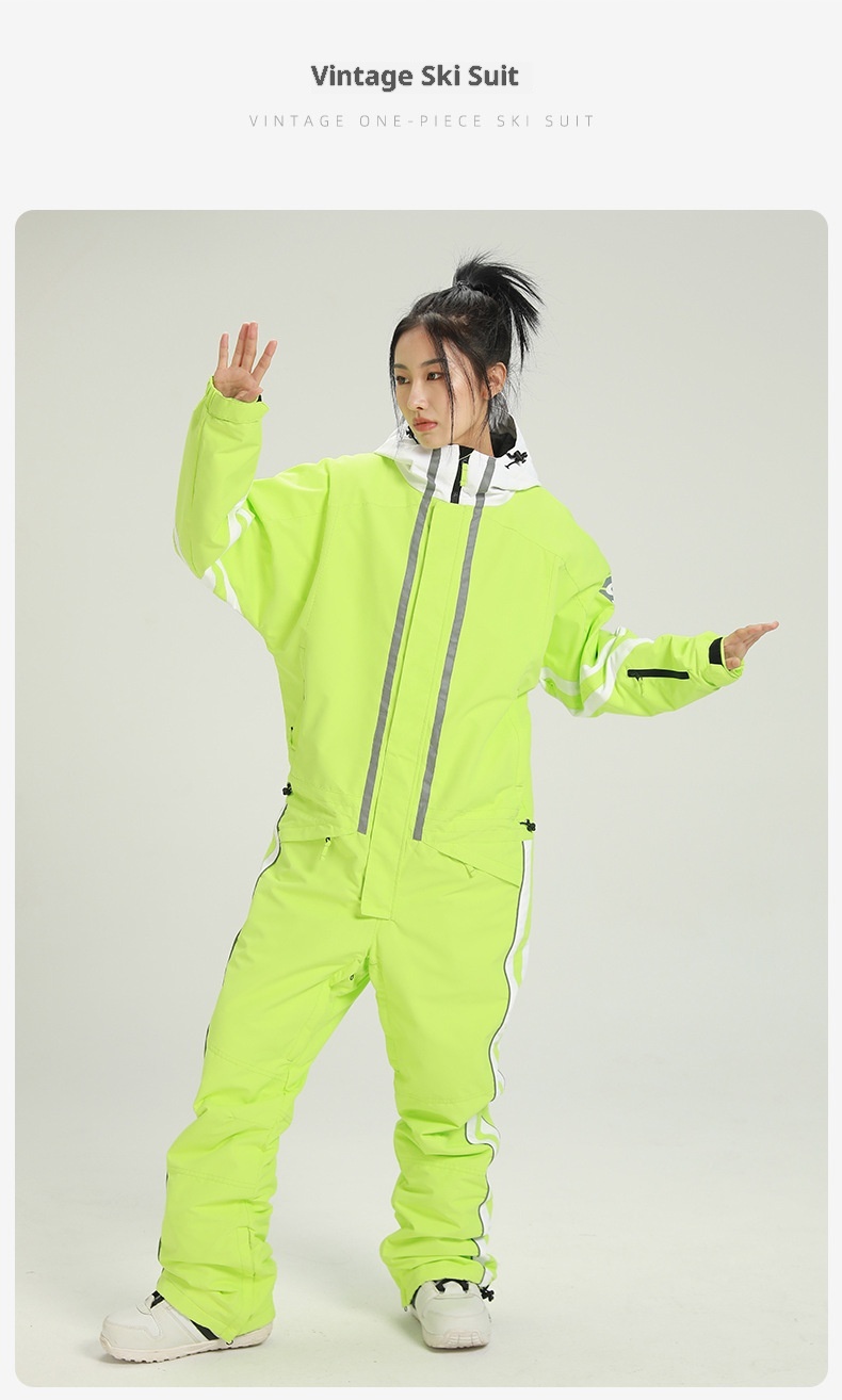 001 Outdoor One-Piece Suit Set For Women, Padded Snowboard Waterproof Men's Double Board Couple Ski Jacket And Pants_voghion.com