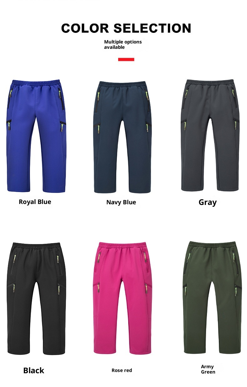 001 Calça Infantil Impermeável para Caminhadas e Esqui, Unissex, Corta-Vento e Quente, Ideal para Atividades ao Ar Livre no Outono e Inverno_voghion.com