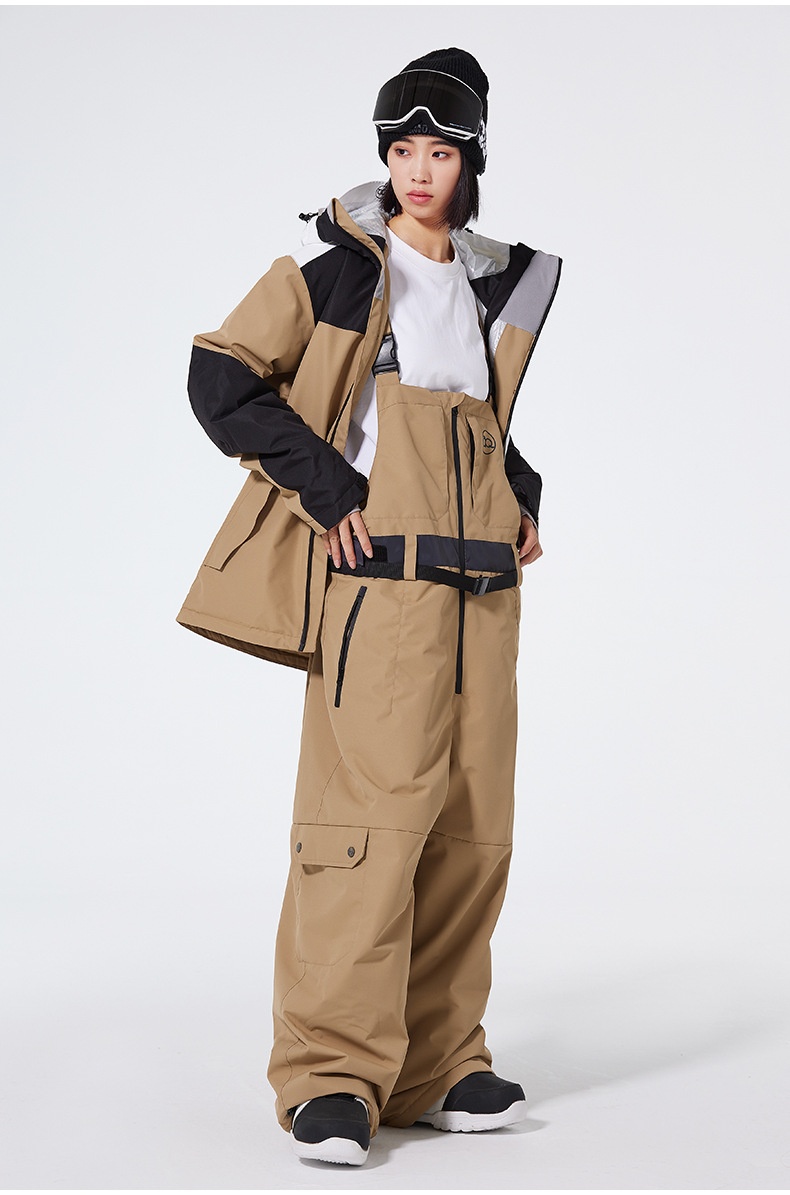 001 Zestaw dla par, męski, damski, zimowy, wodoodporny, ciepły, snowboardowy i narciarski, styl transgraniczny_voghion.com