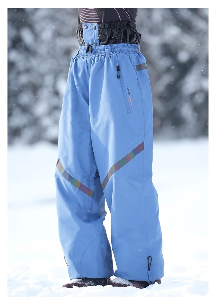 Pantalons de snowboard d'hiver coupe-vent et imperméables pour hommes et femmes, équipement professionnel de ski et de plein air disponible en gros. En stock._voghion.com