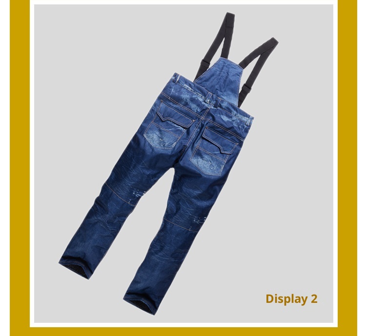 001 Dropshipping Fabricante Venda Direta Denim Ski Atacado Corta-vento Impermeável Grosso Quente Algodão Resistente ao Desgaste_voghion.com