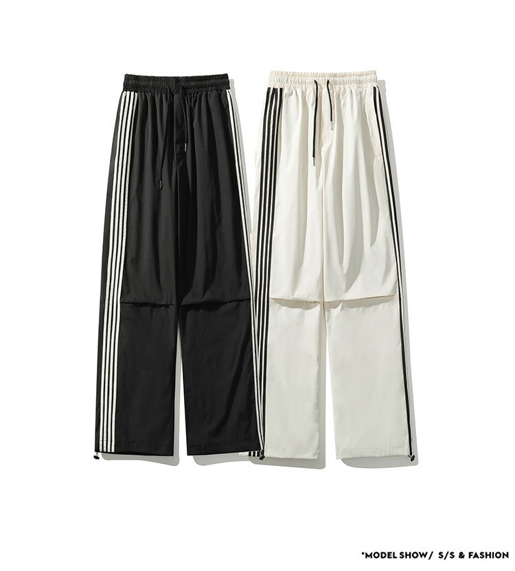 001 Cro-Border Hot-Selling Winter New Three-Stripe Suit Set Waterproof Windproof Stand Collar Jacket Fleece-Lined Ski_voghion.com