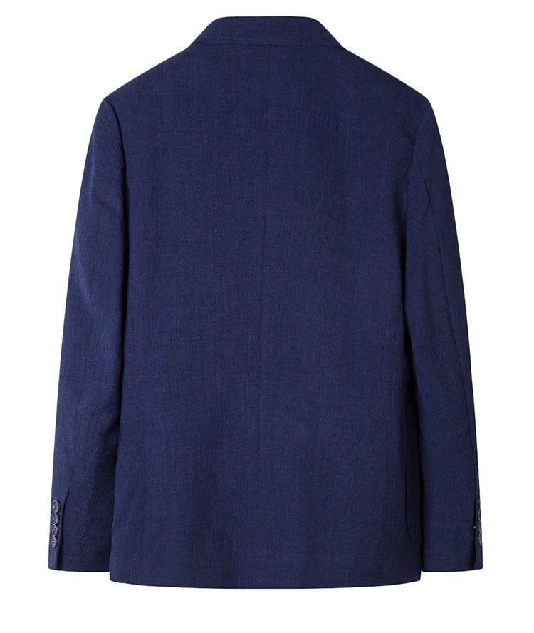 QFV507045555501<2 QFV507045555501<2 Nuovo marchio, etichetta tagliata, primavera e autunno, da uomo, colletto piatto, trendy, casual, da tutti i giorni, blazer singolo 055_voghion.com