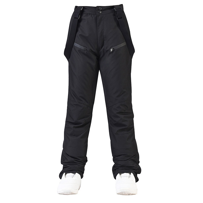 001 New For Men Women With Straps, Winter Windproof, Waterproof, Warm, Thickened Snowboard And Snow Ski Pants_voghion.com