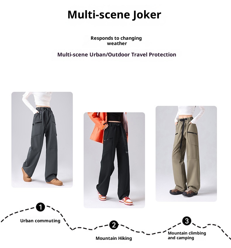 001 Luo Tuo Giacca a vento da donna, autunno e inverno, 3 in 1, antivento, impermeabile, cargo, per uomo, casual, sport, sci_voghion.com