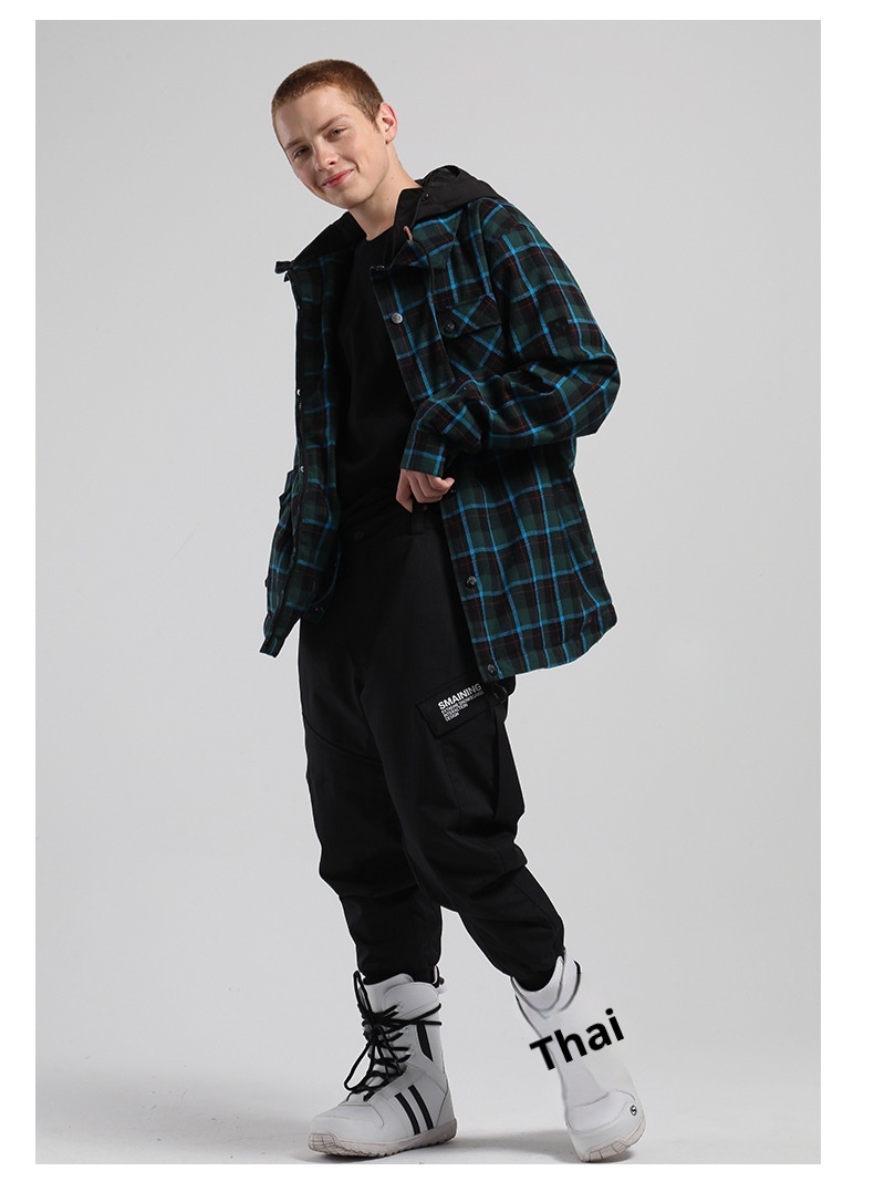 001 Smain New Snow Men, Windproof, Waterproof, Warm, Durable, Leg-Tighten Pants, Jogger Pants For Snowboard And_voghion.com