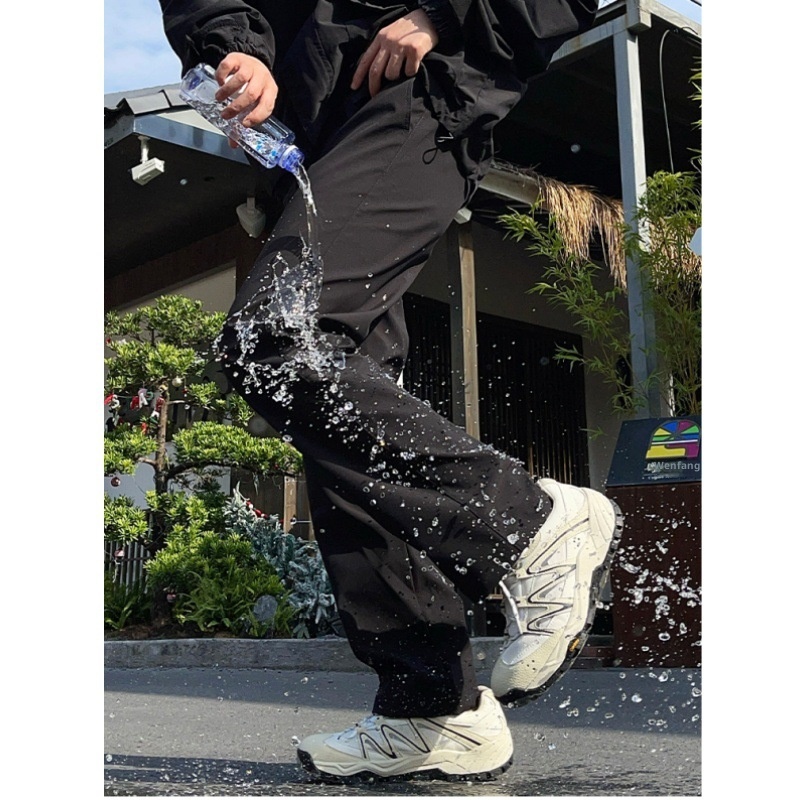 Pantalones deportivos casuales de verano para hombre, estilo americano, impermeables, resistentes al viento, ideales para senderismo, esquí y actividades al aire libre._voghion.com