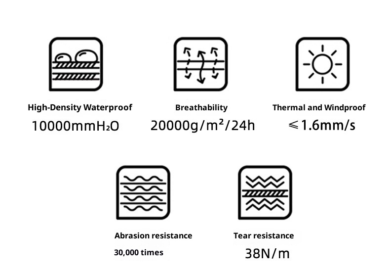 001 3L Suit Set For Women, Unisex Waterproof Breathable Thermal Ski Pants, In Stock, Cold-Proof_voghion.com