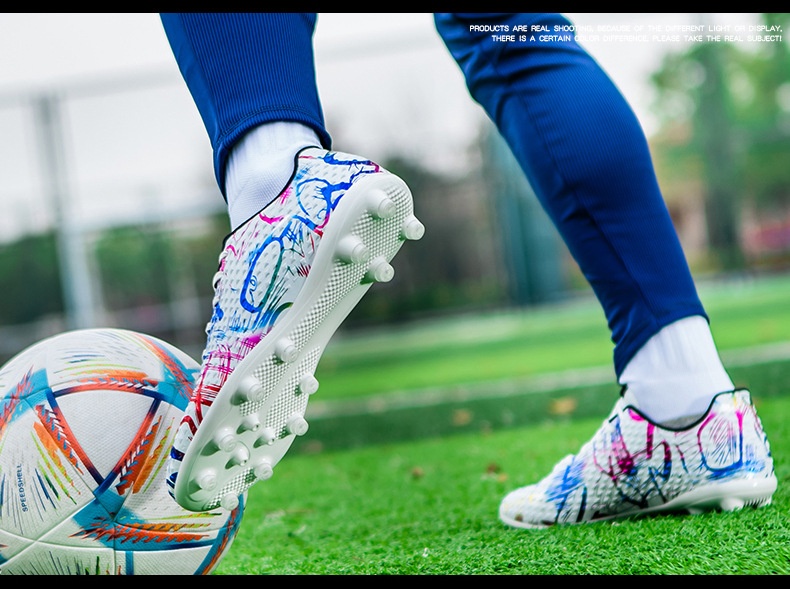 ShoeGlobe Fabrikant Op Voorraad Kinder TF Cats Low Top Nieuwe Studenten Professionele Training Cross-Border Voetbalschoenen_voghion.com