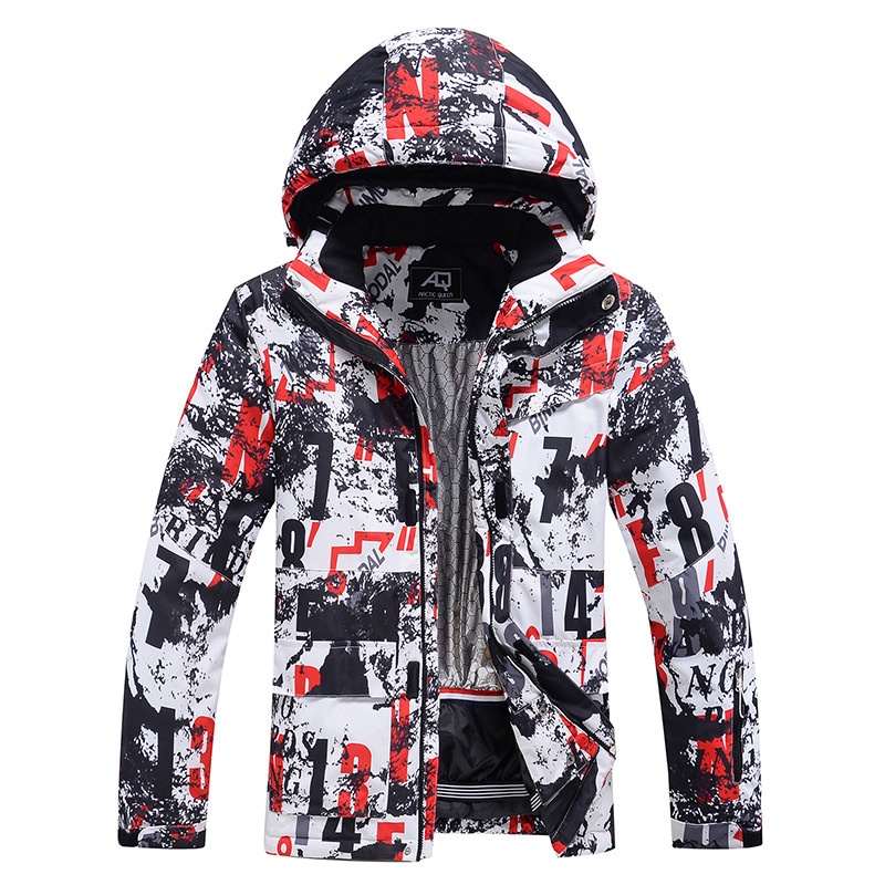 001 New Men's Suit Winter Outdoor Windproof Water-Resistant Warm Thickened Snowboard Snow Ski Jacket And Pants_voghion.com
