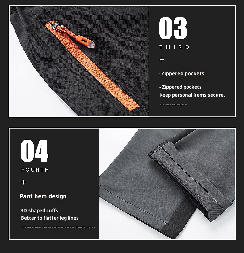 001 Outdoor Winter Frühling Herbst Unisex Winddichte Wasserdichte Wanderhose Color Block Slim Ski Soft Shell Hose 202_voghion.com