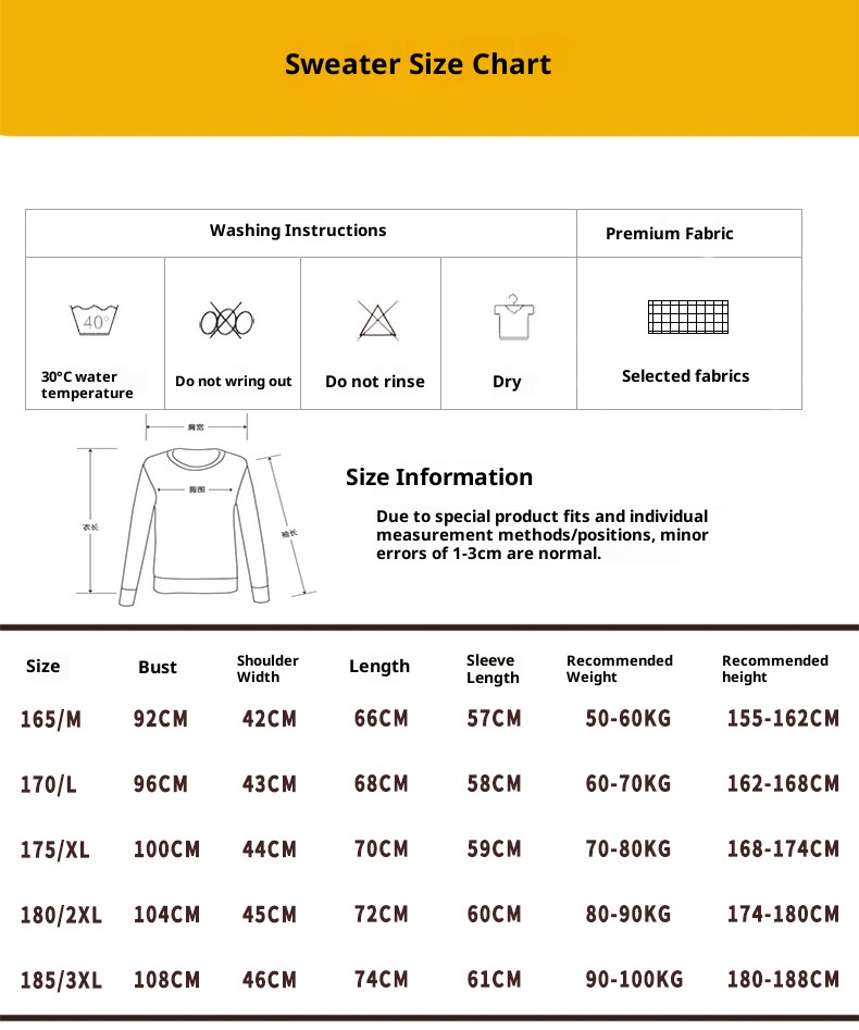 Maglione lavorato a maglia da uomo Boy Boy 320g, collo alto spesso, tinta unita, caldo e casual, stile invernale spesso_voghion.com