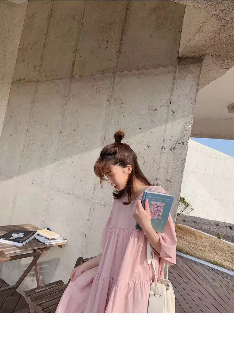 Jupe longue de maternité ChicShe, style coréen, européen et américain, tendance été, grande taille, pour femmes enceintes_voghion.com