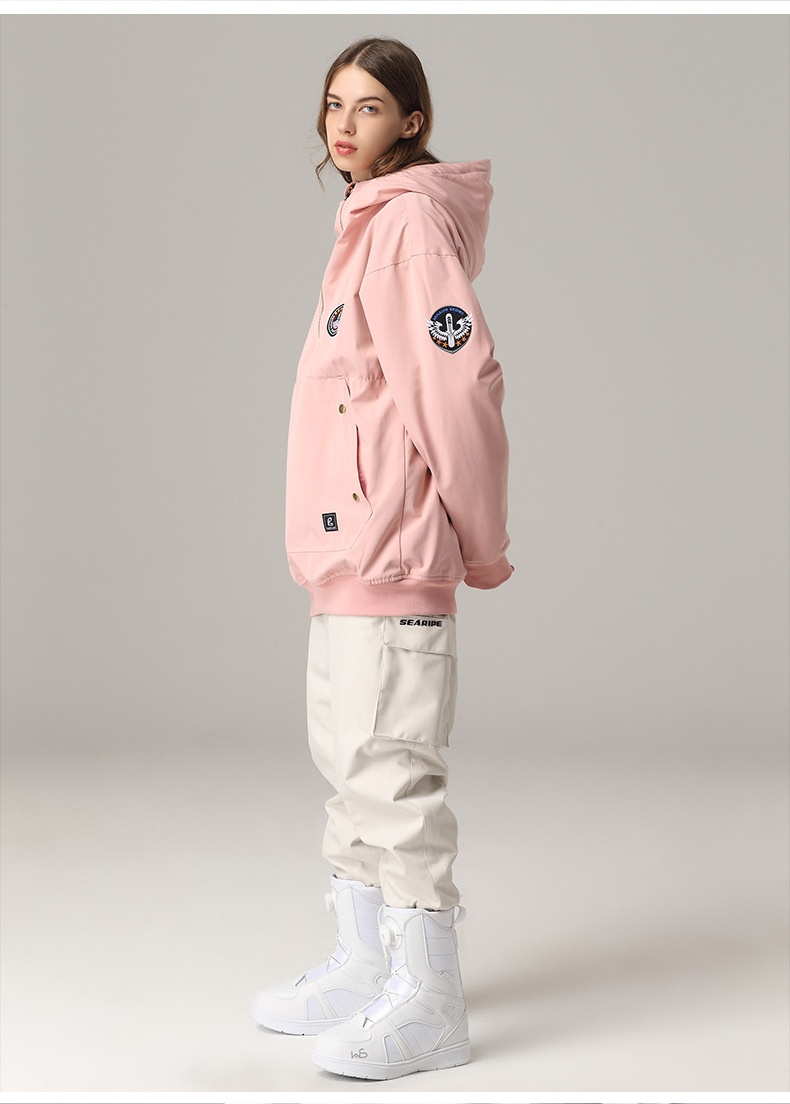 001 Xueyi Pai Double Board Snowboard For Women And Men Waterproof Warm Leggings Pants Ski Suit Korea_voghion.com