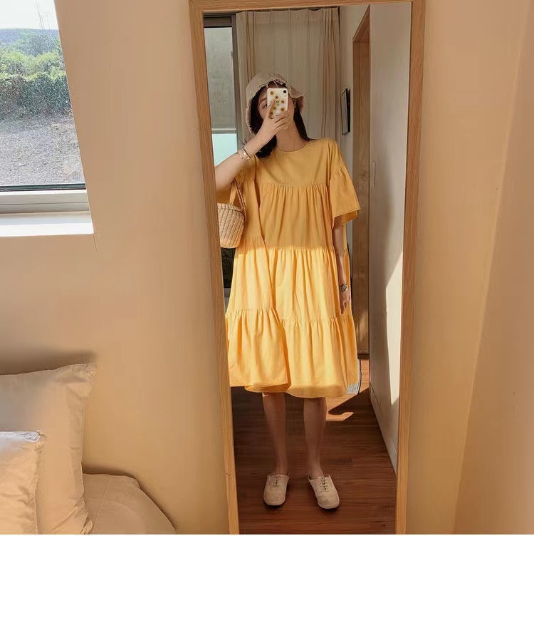 Jupe longue de maternité ChicShe, style coréen, européen et américain, tendance été, grande taille, pour femmes enceintes_voghion.com