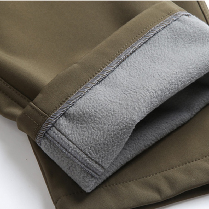 001 Softshell Fleece Jacket For Men And Women, Outdoor Hiking Skiing, Thickened Waterproof Windproof, Autumn Winter, Plus_voghion.com