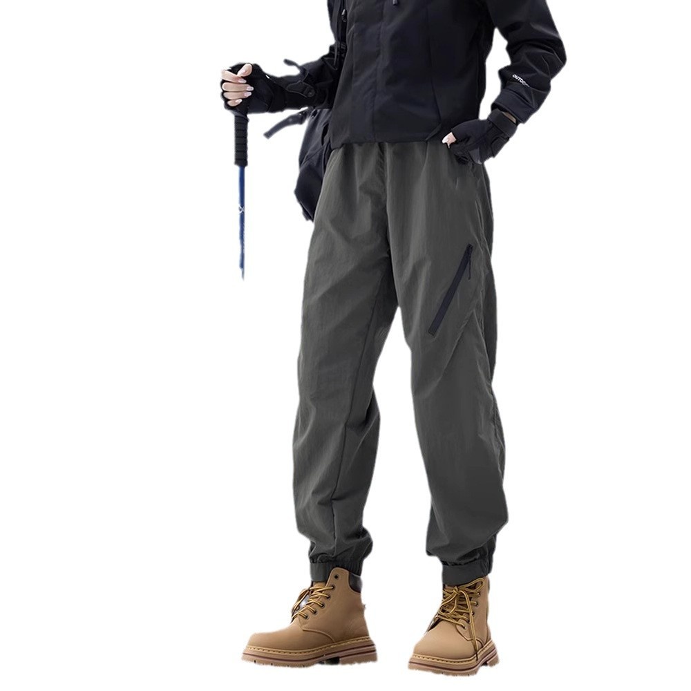 001 Camel HJCAMEL Outdoor Fleece-Lined Thickened Softshell Autumn Winter Men's Windproof Skiing Mountaineering Sports Cargo_voghion.com