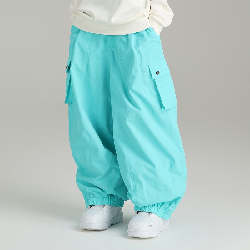 001 Xueyipai Traje de esquí y snowboard holgado, impermeable y cortavientos para hombre y mujer, pantalón para actividades al aire libre, cálido para invierno_voghion.com