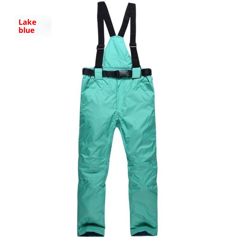 001 Salopette da sci per uomo e donna, invernale, antivento, in caldo cotone, con una o due tavole staccabili._voghion.com