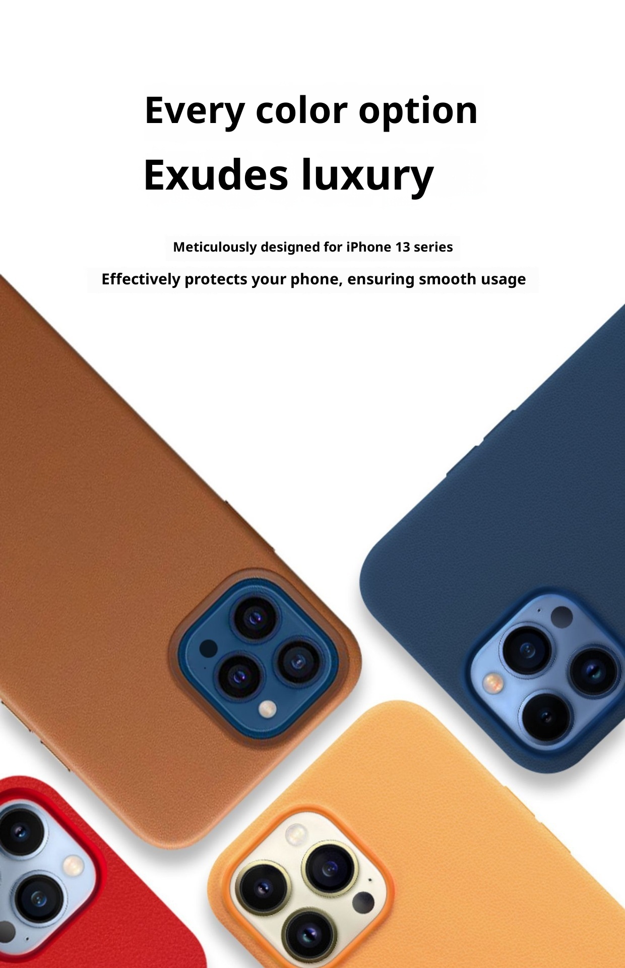 TechGlobe Leather Magnetic Compatible With 15Pro Phone Case Animated Pop-up IPhone 15 Shockproof Protective Cover_voghion.com