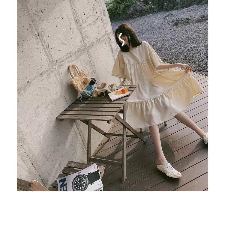 Jupe longue de maternité ChicShe, style coréen, européen et américain, tendance été, grande taille, pour femmes enceintes_voghion.com