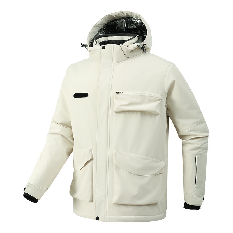 001 Completo da lavoro invernale, completo da snowboard e da sci, antivento, impermeabile, alpinismo, pantaloni termici da sci, unisex_voghion.com