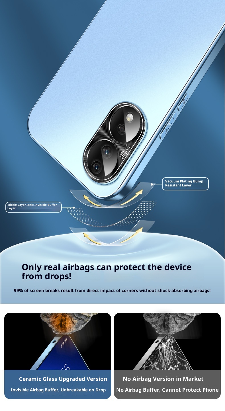 TechGlobe Compatible With Honor Phone New Matte Glass Huawei 90 Pro Full Coverage Shockproof Protective Case 9o Premium Feel_voghion.com