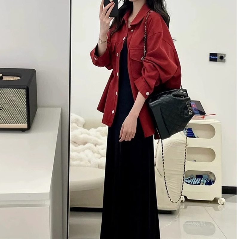ChicShe Spring Outfit Set Plus Size Fat MM Concealing Slimming Age-Reducing Mature High-End Two-Piece Suit Dress For Women_voghion.com