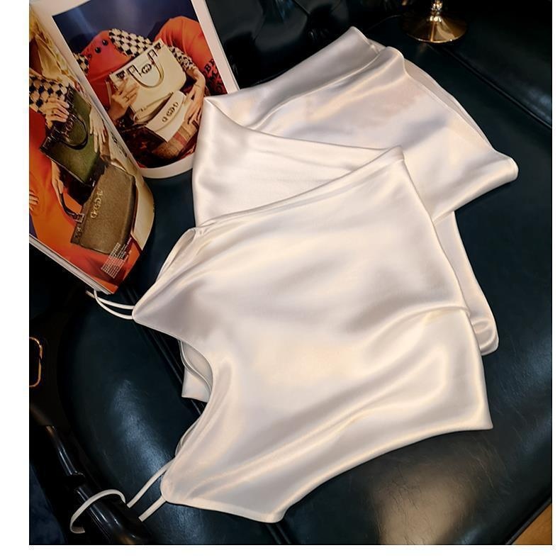 ChicShe 032 Trendy Women's Fashion New Plus Size Elegant Long French A-line Satin Strap Dress Summer_voghion.com