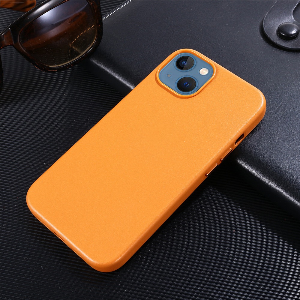 TechGlobe Compatible With Official Original IPhone 14 Max Leather 15P Magnetic Phone Case 13 Pro Protective Cover 12_voghion.com