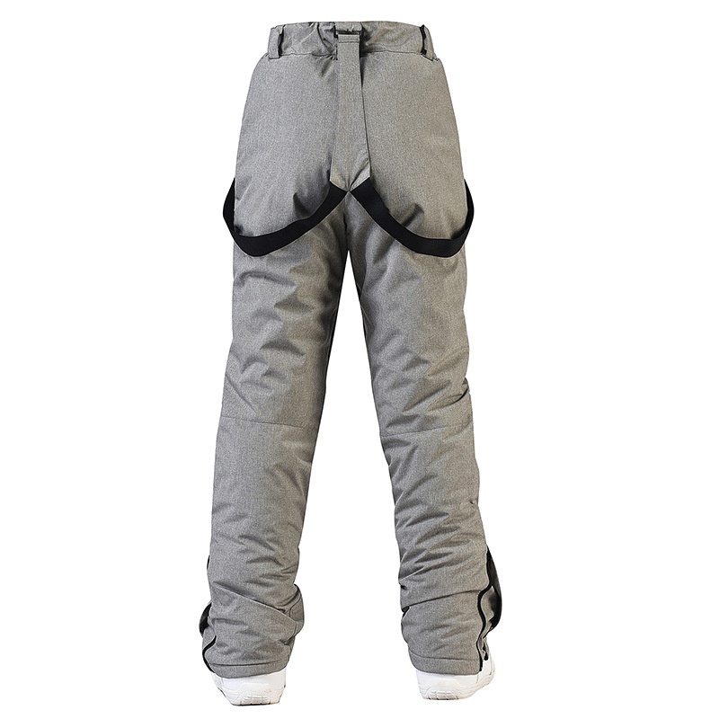 001 New For Men Women With Straps, Winter Windproof, Waterproof, Warm, Thickened Snowboard And Snow Ski Pants_voghion.com