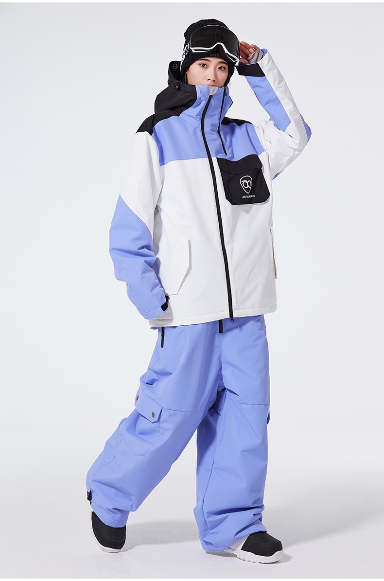 001 Zestaw dla par, męski, damski, zimowy, wodoodporny, ciepły, snowboardowy i narciarski, styl transgraniczny_voghion.com