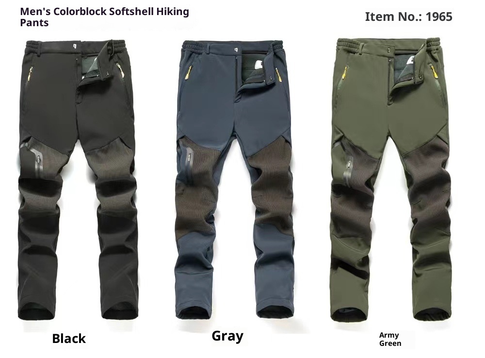 Calça masculina 001 para inverno, forrada com lã polar, espessa, impermeável, à prova de vento, resistente ao desgaste, ideal para esportes ao ar livre, caminhadas e esqui._voghion.com