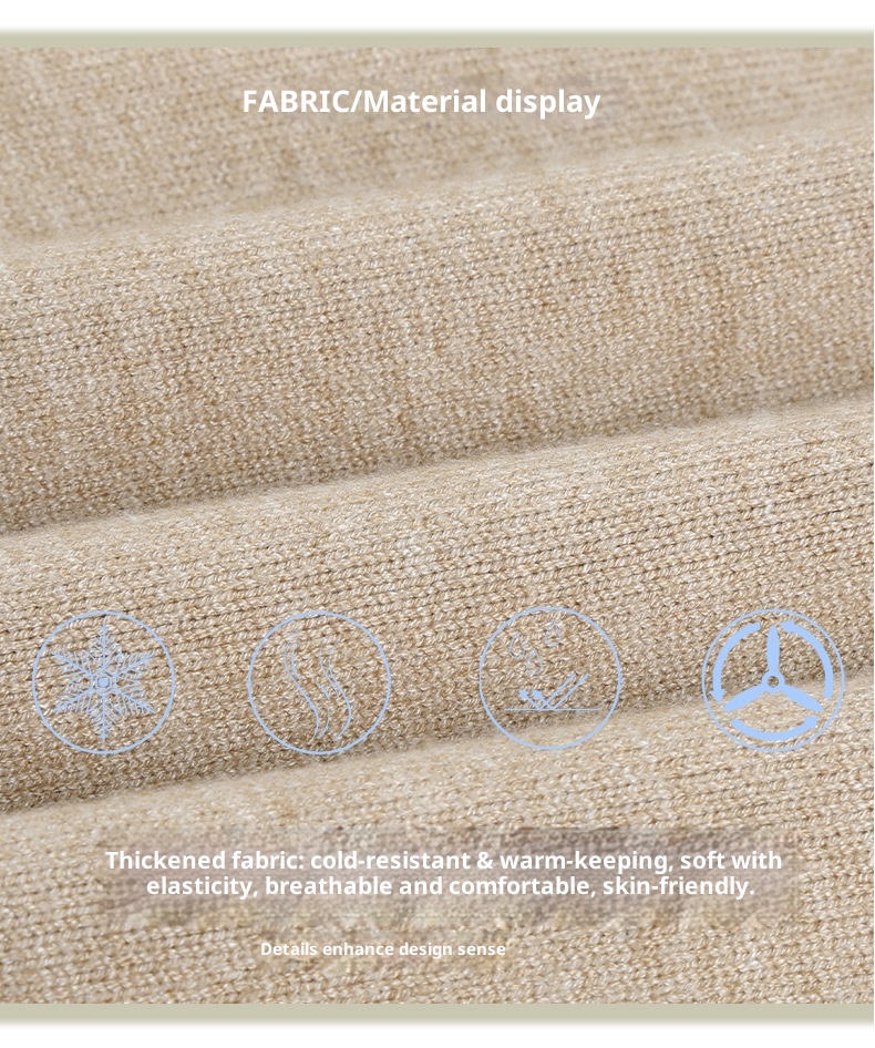 Maglione da uomo di mezza età, casual, lavorato a maglia, a collo alto, doppio risvolto, per il commercio estero transfrontaliero, autunno inverno_voghion.com