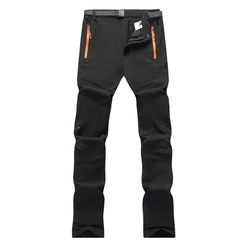 001 Outdoor Winter Frühling Herbst Unisex Winddichte Wasserdichte Wanderhose Color Block Slim Ski Soft Shell Hose 202_voghion.com