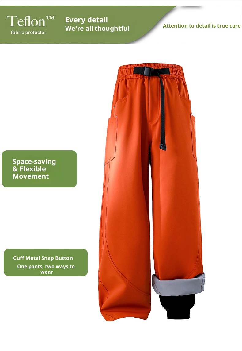 001 Herbst/Winter Softshelljacke Herren Outdoor 3-in-1 Winddicht Wasserdicht Warm Wanderbekleidung Arbeitskleidung Sport Skihose_voghion.com