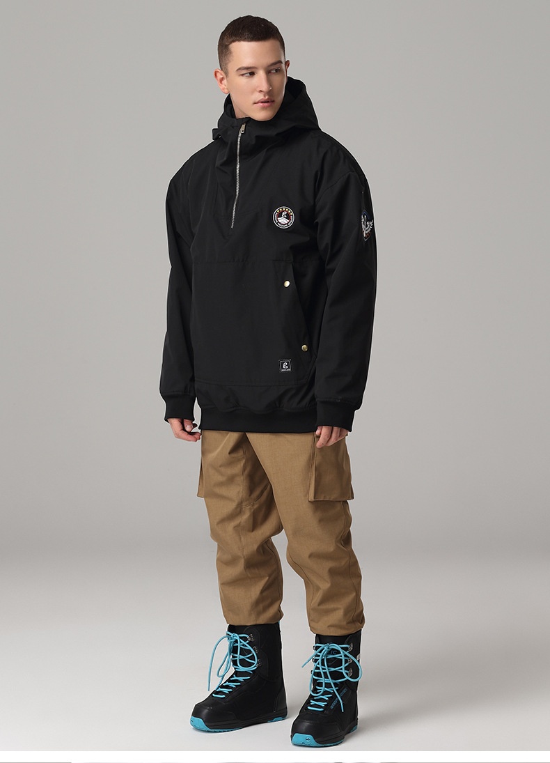 001 Xueyi Pai Double Board Snowboard For Women And Men Waterproof Warm Leggings Pants Ski Suit Korea_voghion.com