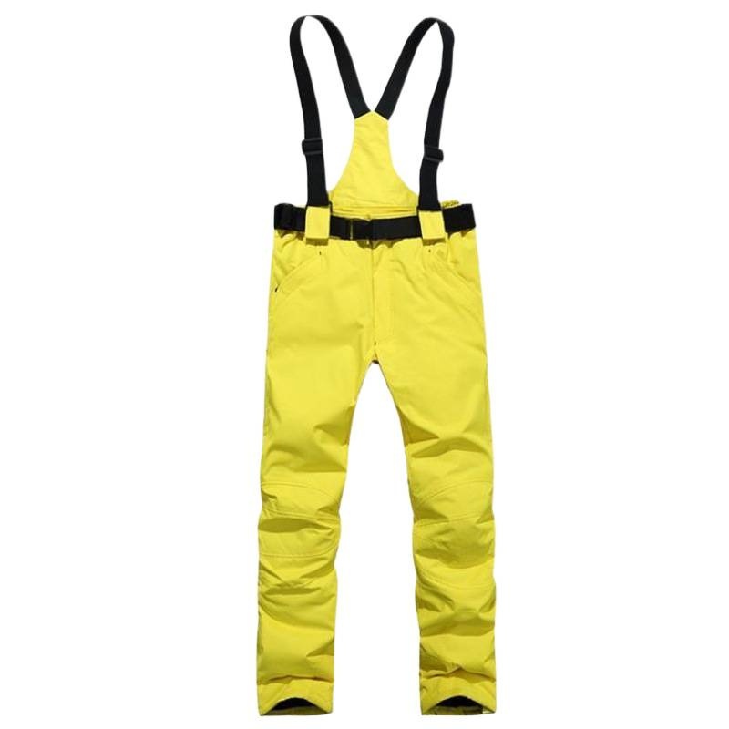 001 Salopette da sci per uomo e donna, invernale, antivento, in caldo cotone, con una o due tavole staccabili._voghion.com