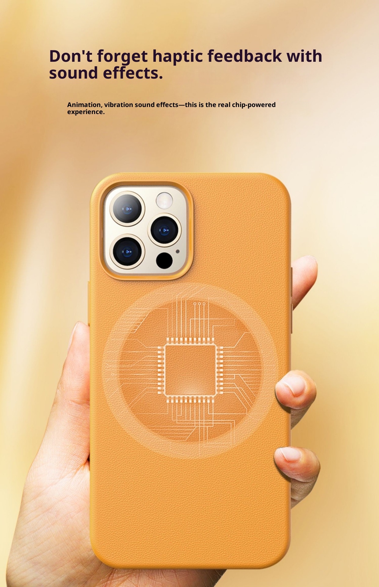 TechGlobe Leather Magnetic Compatible With 15Pro Phone Case Animated Pop-up IPhone 15 Shockproof Protective Cover_voghion.com