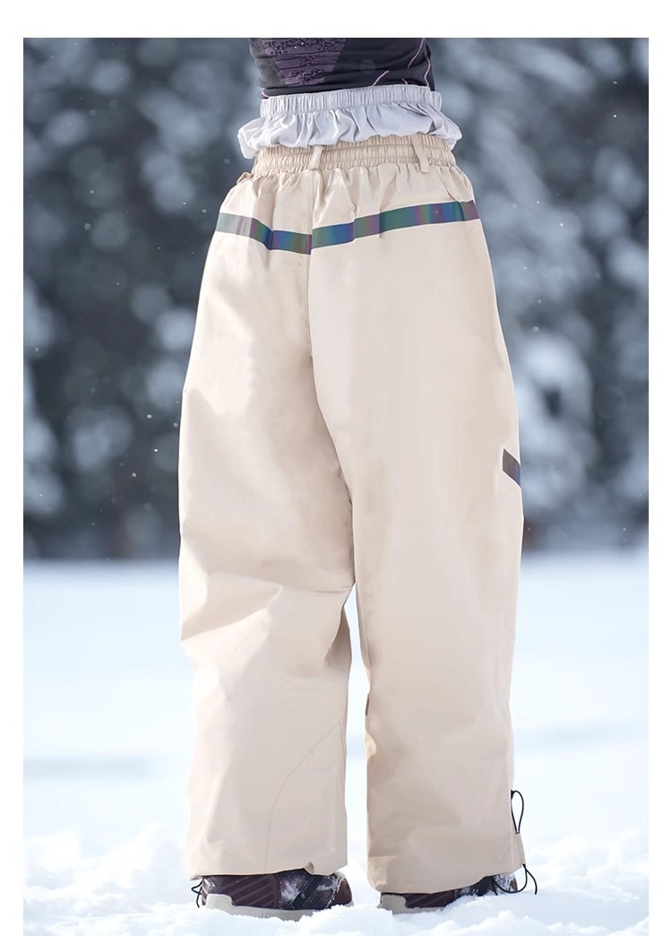 Pantalons de snowboard d'hiver coupe-vent et imperméables pour hommes et femmes, équipement professionnel de ski et de plein air disponible en gros. En stock._voghion.com