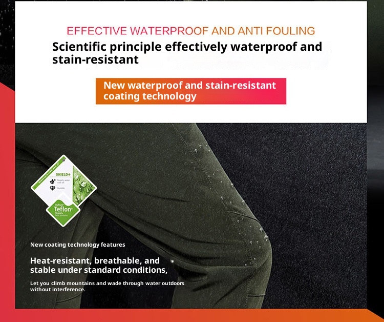 001 Outdoor Softshell Herren Fleecegefüttert Winter Winddicht Wasserdicht Warm Wander Skihose Damen Leicht_voghion.com