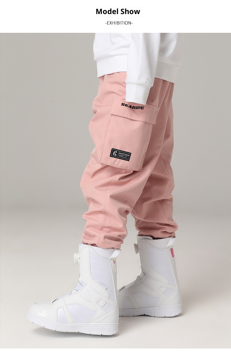 001 Xueyi Pai Double Board Snowboard For Women And Men Waterproof Warm Leggings Pants Ski Suit Korea_voghion.com