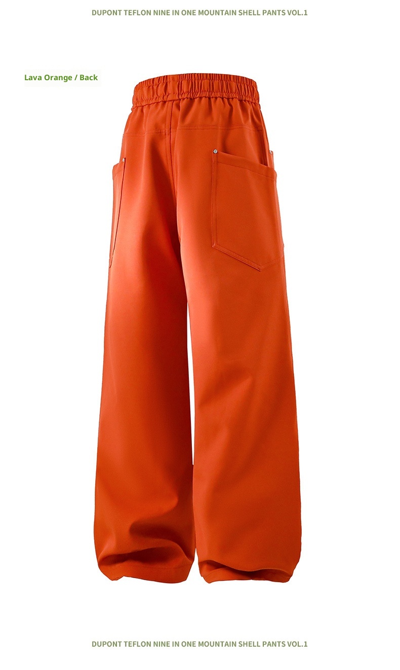 001 Herbst/Winter Softshelljacke Herren Outdoor 3-in-1 Winddicht Wasserdicht Warm Wanderbekleidung Arbeitskleidung Sport Skihose_voghion.com