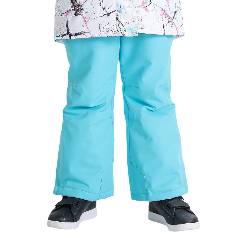 001 Stück Kinder-Latzhose, Skihose, Winter, winddicht, wasserdicht, warm, Snowboardhose für große Kinder_voghion.com