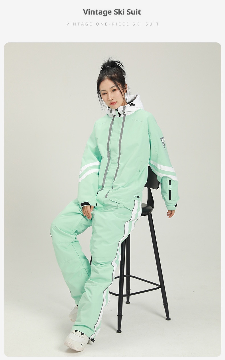 001 Outdoor One-Piece Suit Set For Women, Padded Snowboard Waterproof Men's Double Board Couple Ski Jacket And Pants_voghion.com