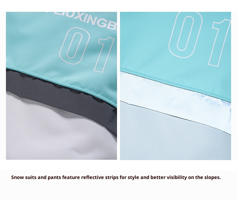 001 Neuer Kinderanzug für Jungen und Mädchen, Winter-Outdoor-Windschutz, wasserabweisend, warm, dicke Skijacke und -hose_voghion.com