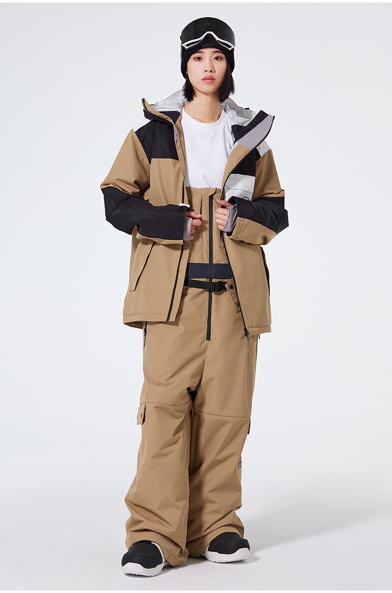 001 Zestaw dla par, męski, damski, zimowy, wodoodporny, ciepły, snowboardowy i narciarski, styl transgraniczny_voghion.com
